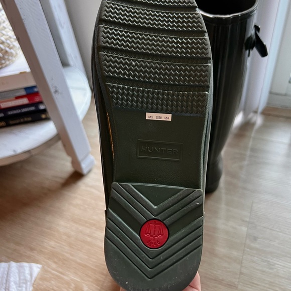 Hunter Refined Gloss Tall Wellington Boots - Picture 7 of 9